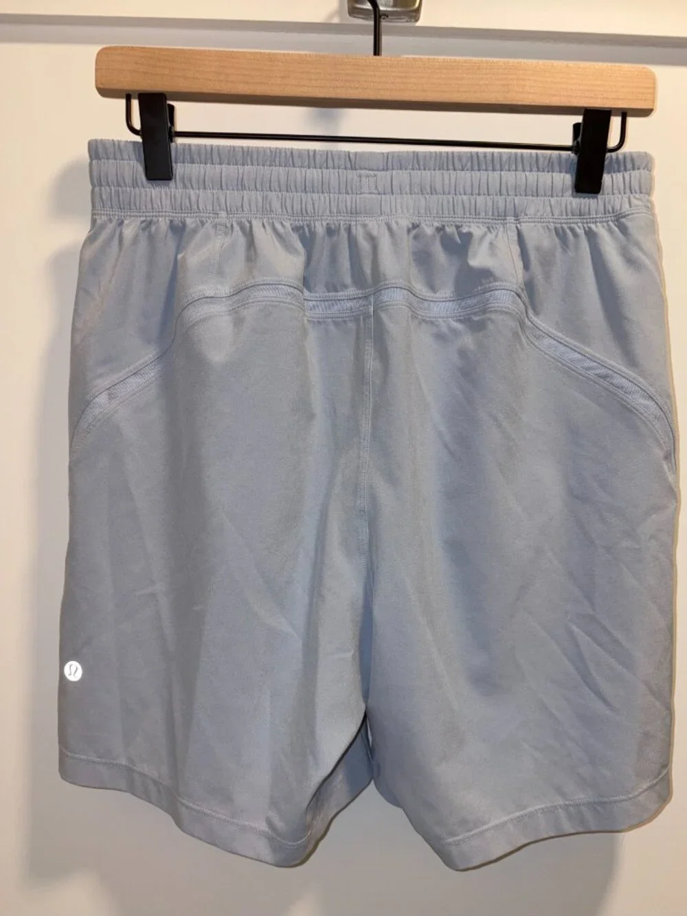 Lululemon Pace Breaker Linerless Shorts 7 inch Light Blue